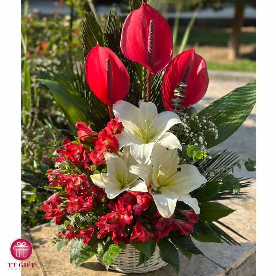 Sekhavat Economic Flower Basket for Thank You