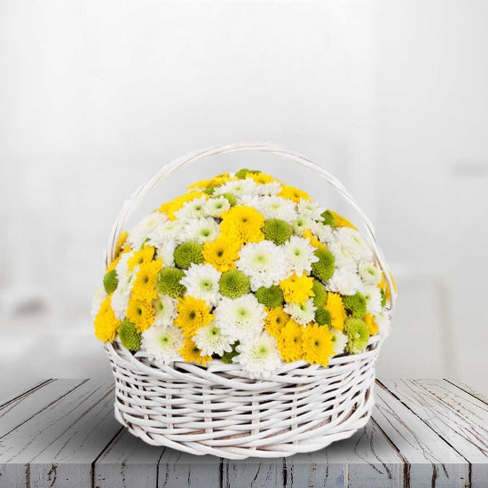 Fargol Economic Chrysanthemum Flower Basket
