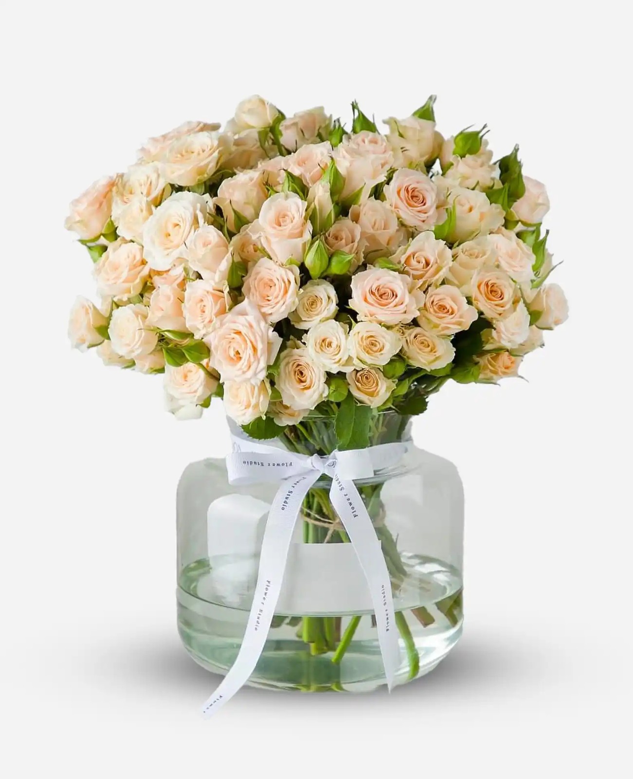 جار گل رز مینیاتوری گلبه ای