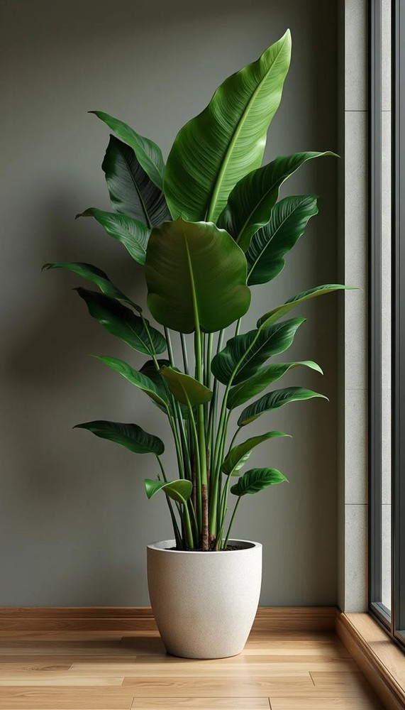 نخل نیکولای با گلدان سرامیکی