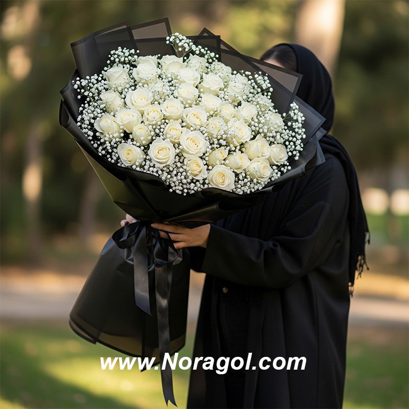 دسته گل نور