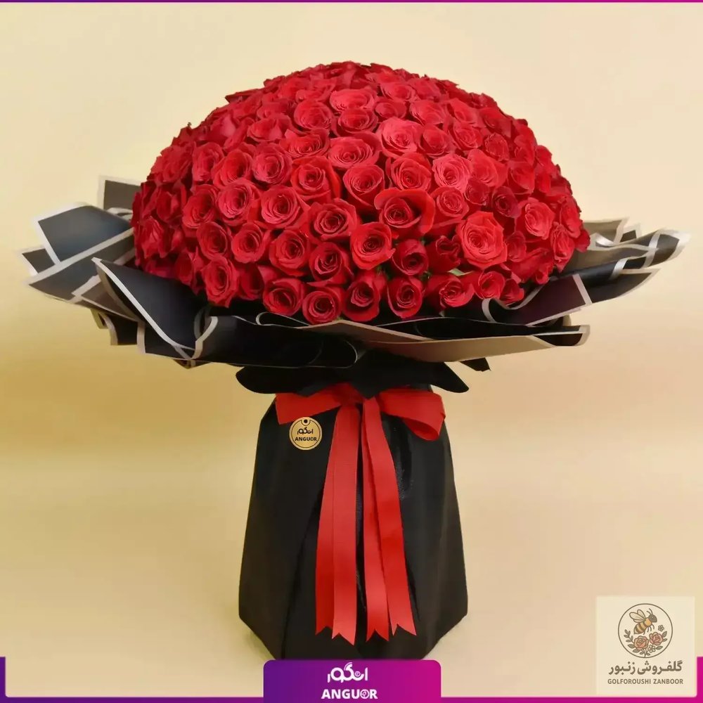 Red Roses Bouquet (طرح بین الملل کلاسیک) | کد: ZNB-11HY
