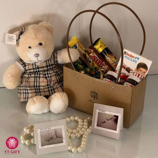 Sany Chocolate and Teddy Bear Package