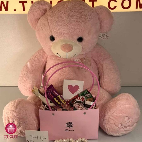 Anika Bear Doll and Chocolate Package