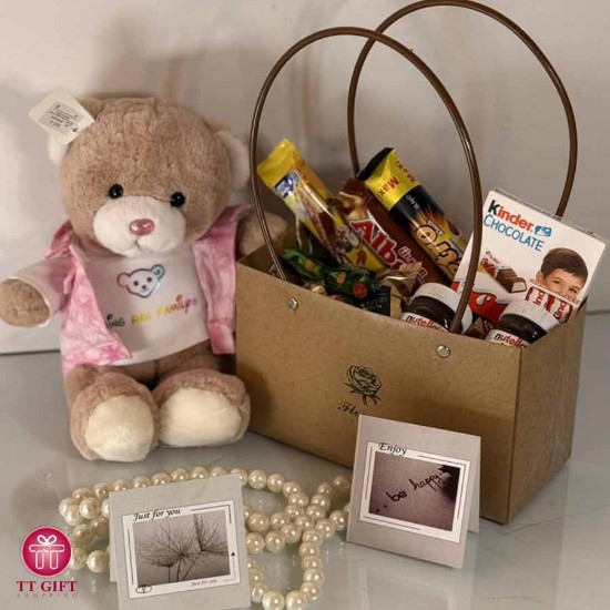 Melina Chocolate and Doll Package