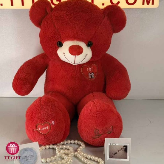 Adina Red Bear Doll