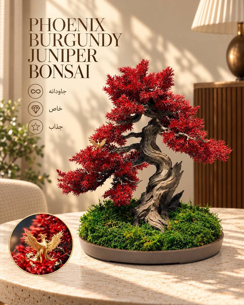 Phoenix Burgundy Juniper Bonsai