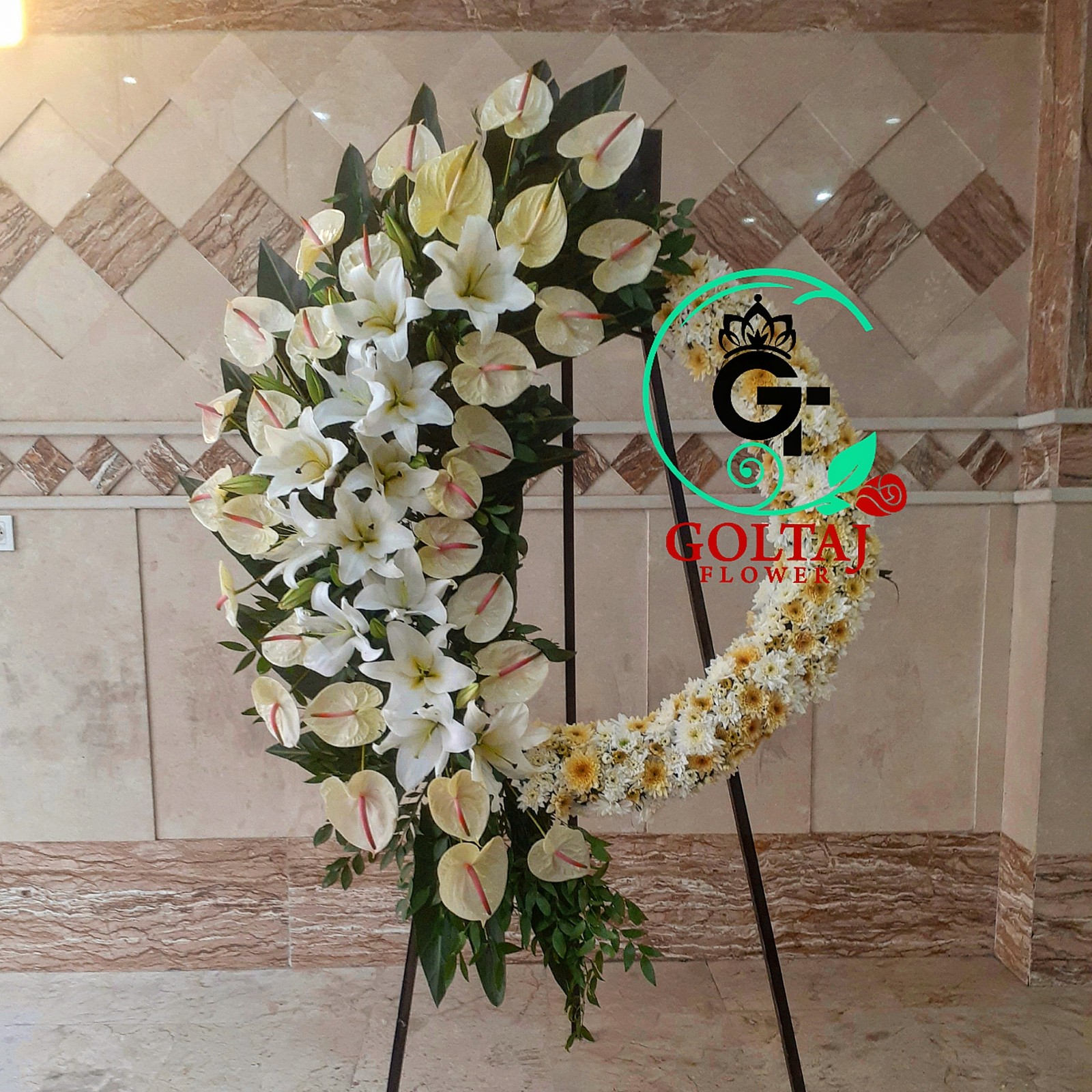 تاج گل غزال