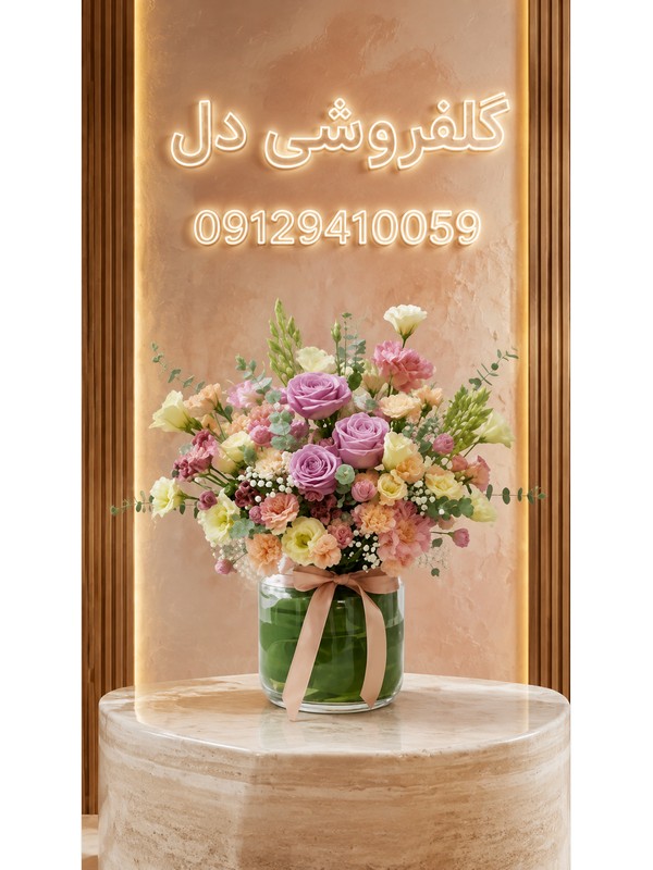 تاج گل سریع مناسب با به بلوار فردوس