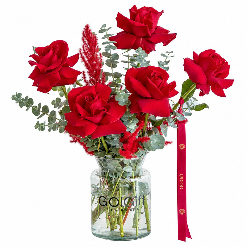 باکس گل رز گل گیفت کد 1567