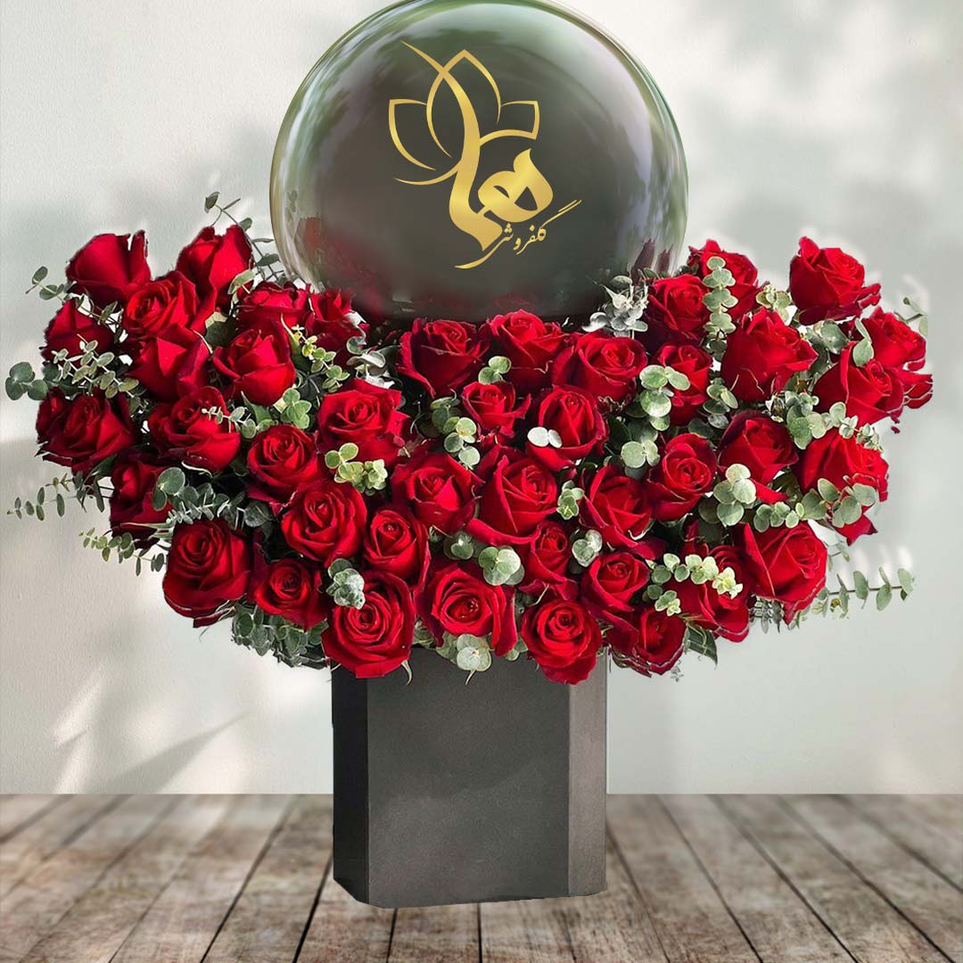 باکس گل رز شیک مدل آرشا