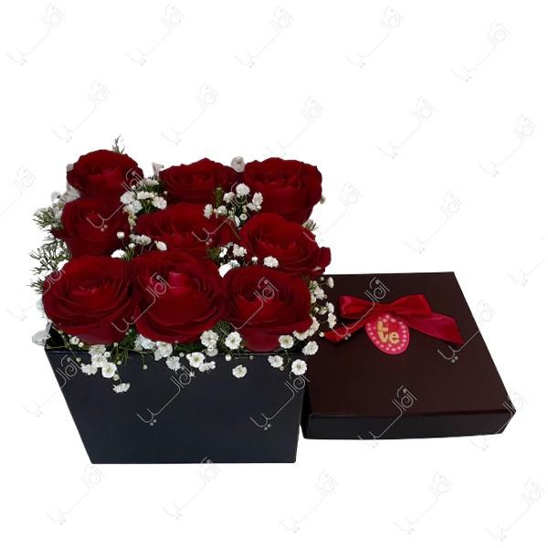 جعبه گل رز 7334