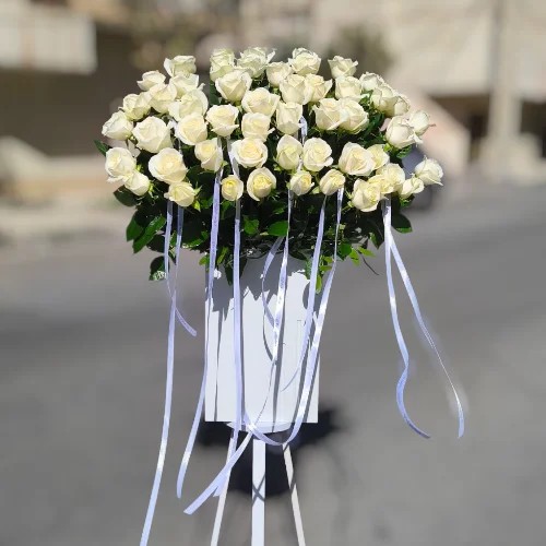 باکس چوبی رز نباتی
