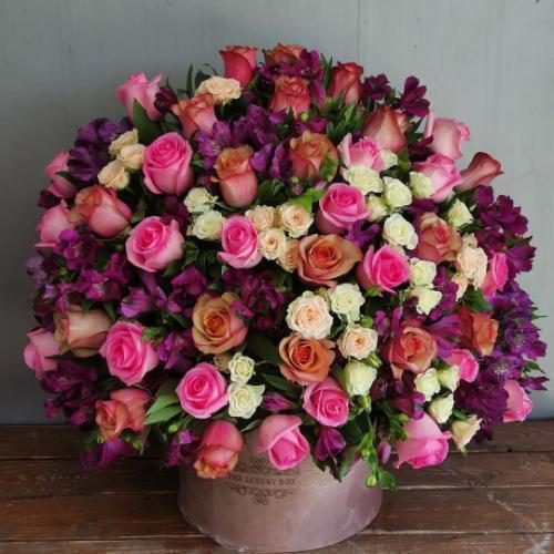 باکس گل رز شیک 6034