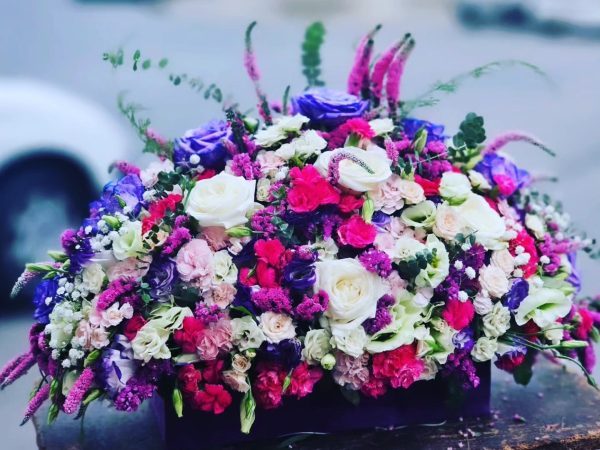جعبه گل شکوه کد 3177
