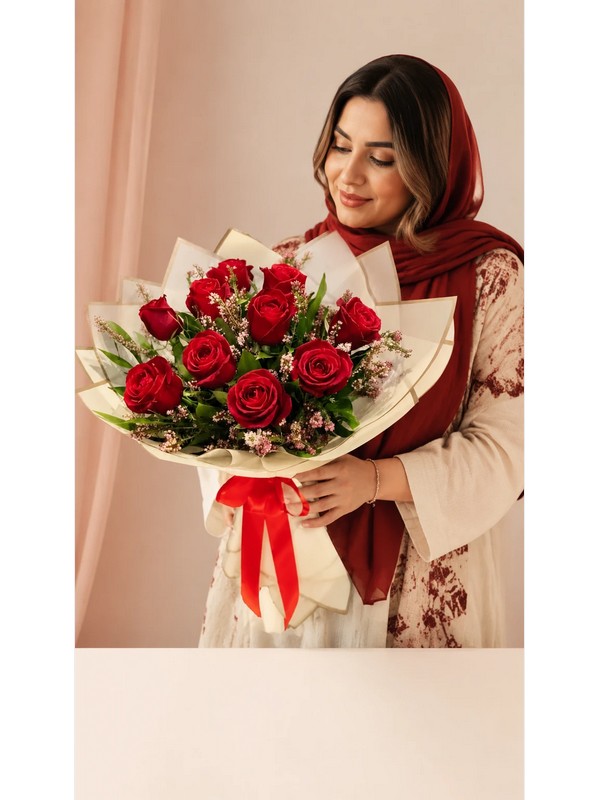 باکس گل سورپرایز تولد برای پدر مدل نیکا آنلاین