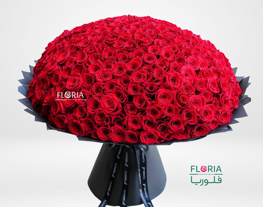 دسته گل رز ولنتاین VIP
