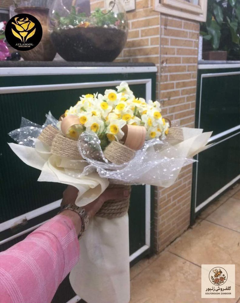 دسته گل نرگس کد 263 | کد: ZNB-J4R