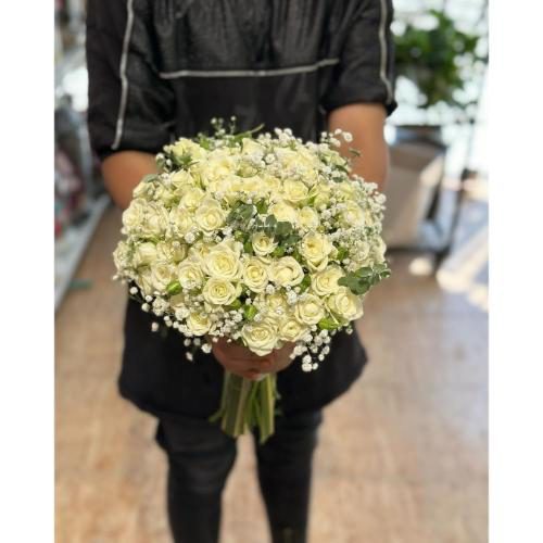 دسته گل رز عقد 5848
