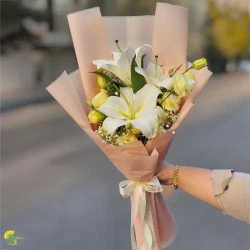 دسته گل لیلیوم