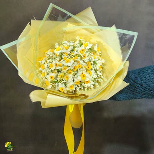 دسته گل نرگس کد 3