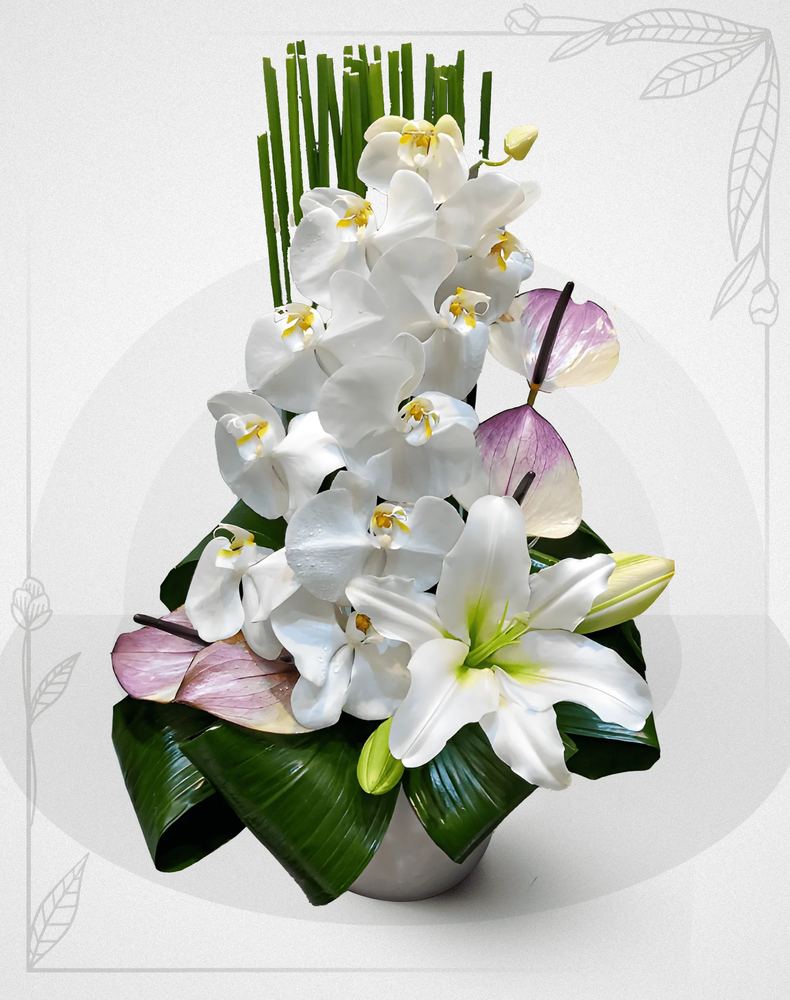 سبد گل کد 1081