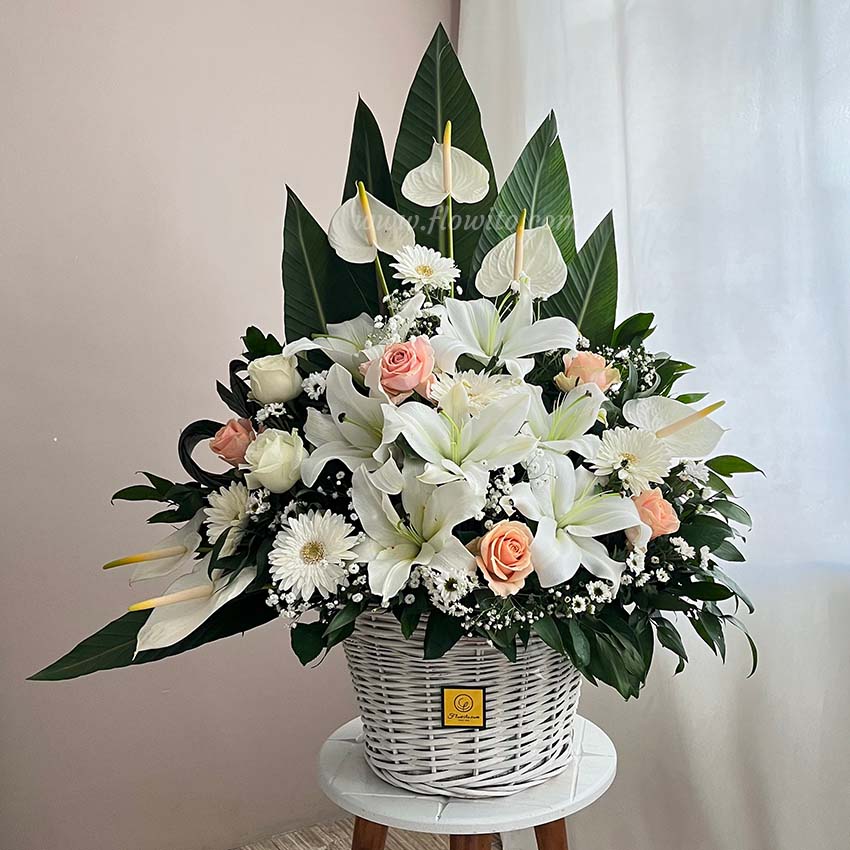 سبد گل تبریک بزرگ کد 27