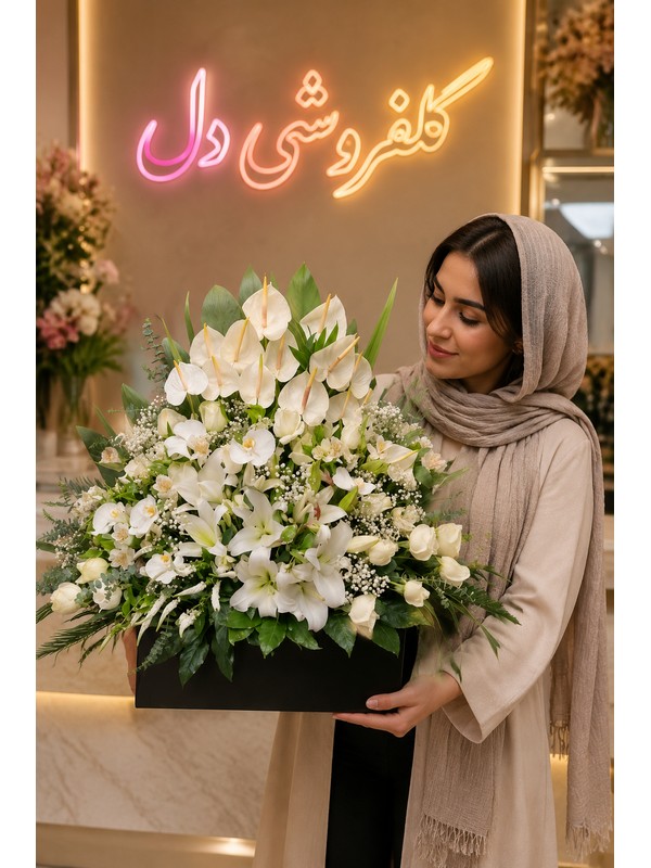 سبد گل تبریک شرکتی سبد گل برای شرکت