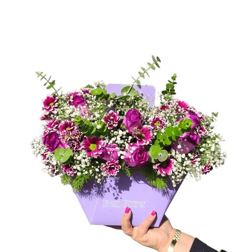 سبد گل هدیه 01