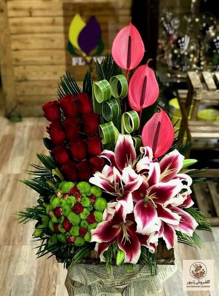 سبد گل | کد: ZNB-NSQ