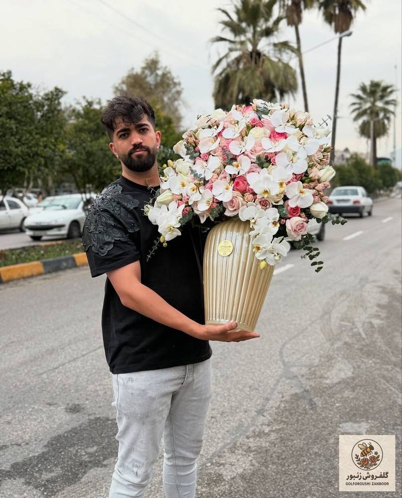 جام گل خواستگاری | کد: ZNB-TRB-7CE1A4CCB31446F3B268A40A35454422