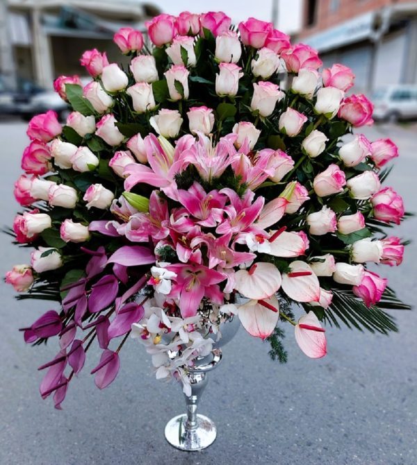 جام گل تبریک کد 1451