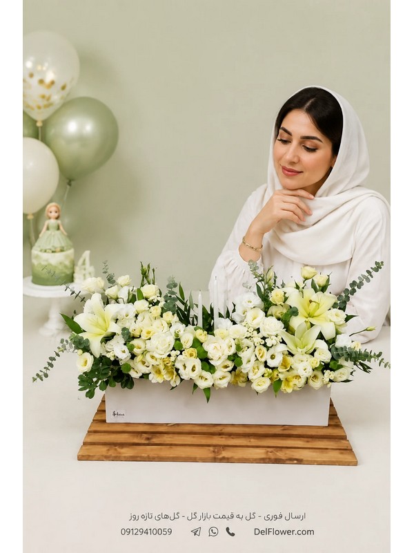 جام گل رسمی برای دوست | مدل ترناه | گل فروشی دل