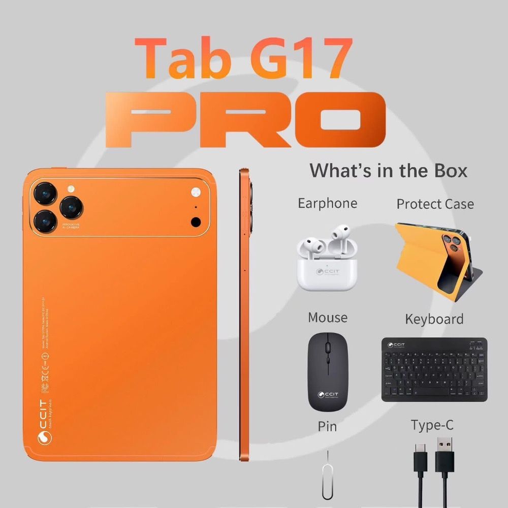 تبلت سی سی آی تی ccit Tab G17 Pro | حافظه 64 رم 6 گیگابایت | دو سیم کارت | رجیستر شده