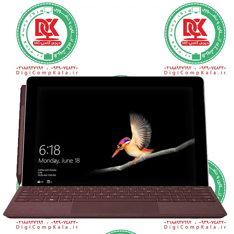 تبلت مایکروسافت سرفیس گو 2 Microsoft Surface Go 2 WUXGA+ ( 1920 * 1280 ) IPS با کیبرد و قلم نوری اورجینال
