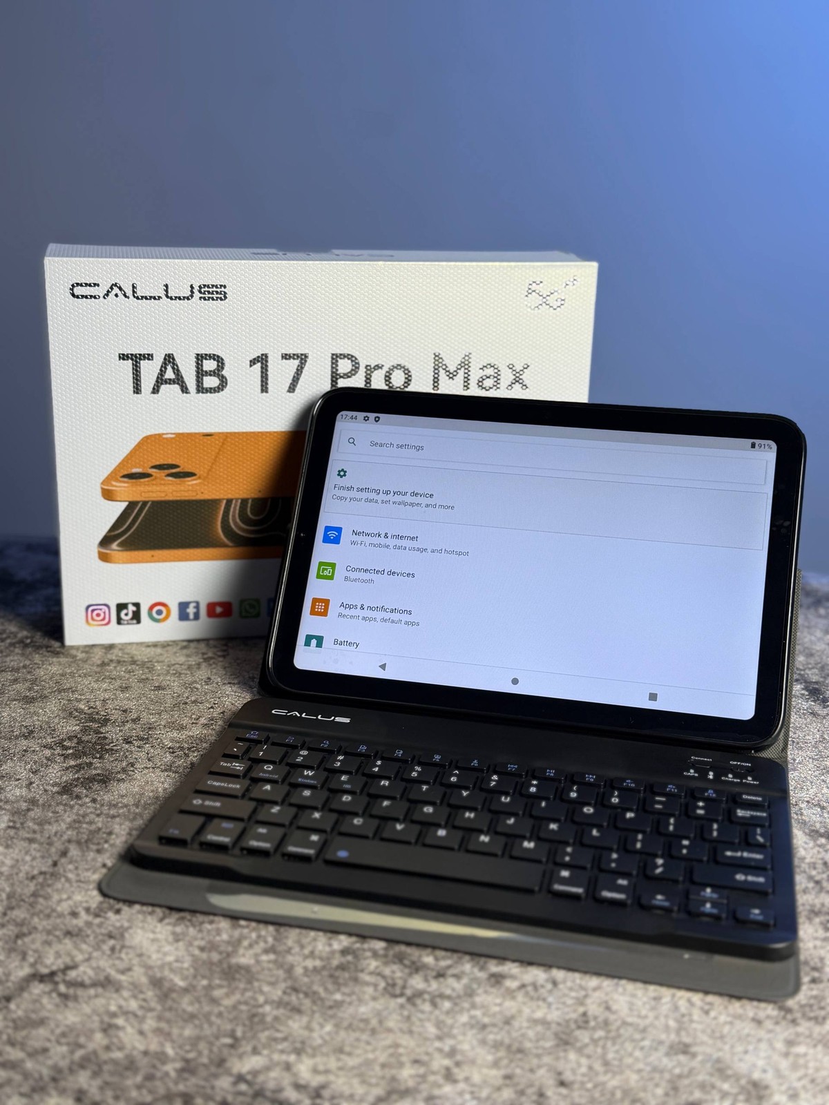 تبلت calus مدل tab 17 promax
