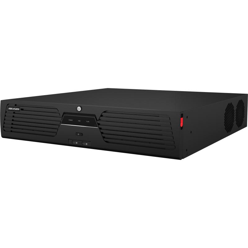 دستگاه NVR هایک‌ویژن مدل DS-9632NI-M8 دارای ۳۲ کانال سری Ultra و خروجی 8K