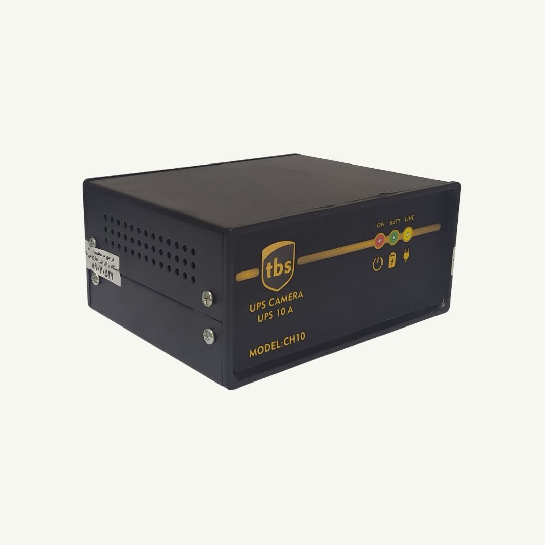 UPS یو پی اس دوربین مداربسته شارژری TBS مدل ch10