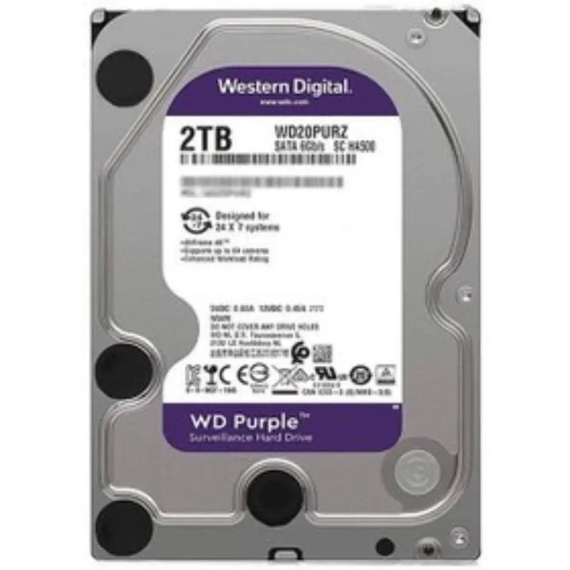 2TB PURPLE WESTERN
