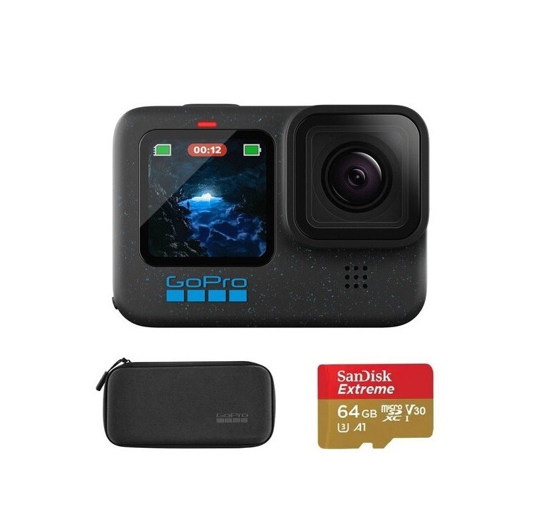 دوربین گوپرو کیت رم و کیف GoPro Hero12 kit bundle