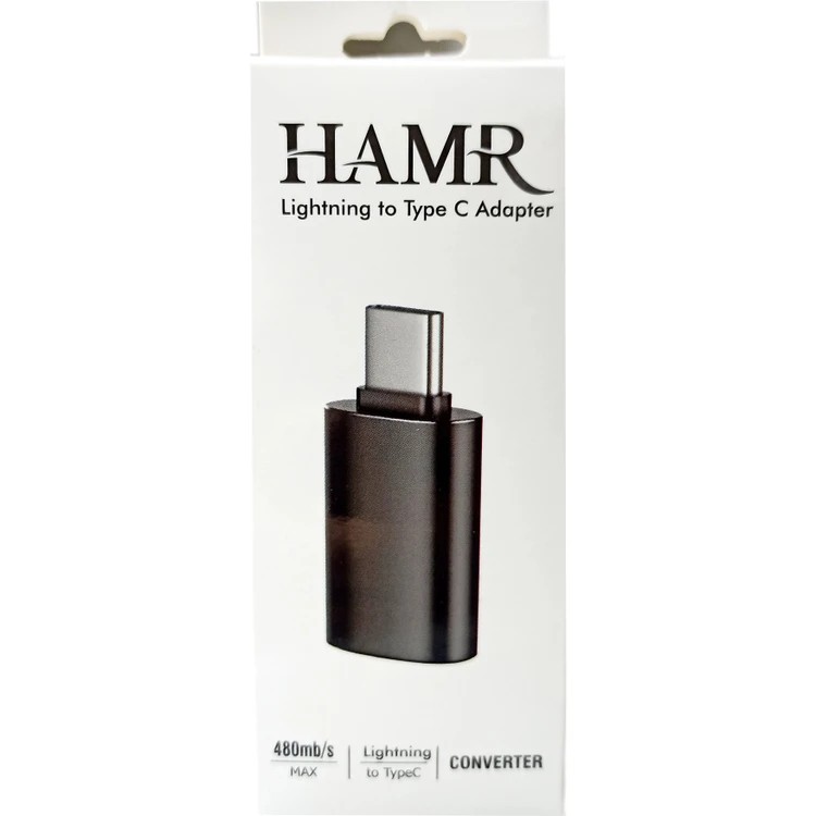 تبدیل HAMR Lightning To Type c Adapter