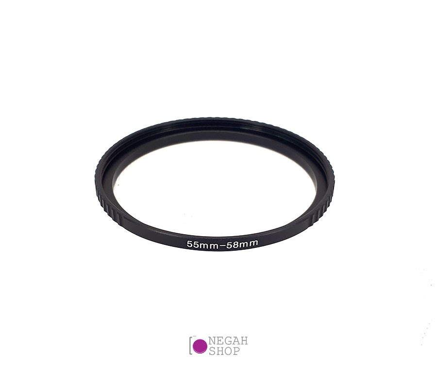 تبدیل فیلترهای 58mm به لنزهای با دهانه 55mm برند Zomei