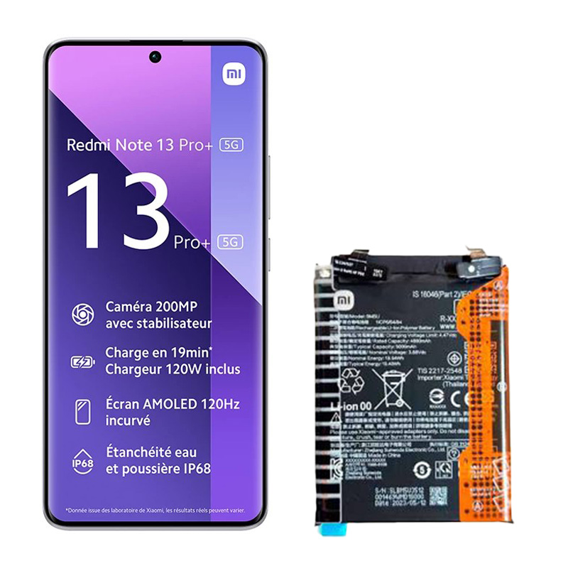 باتری اصلی گوشی شیائومی نوت 13 پرو پلاس Redmi Note 13 Pro Plus BM5U - باتری فون
