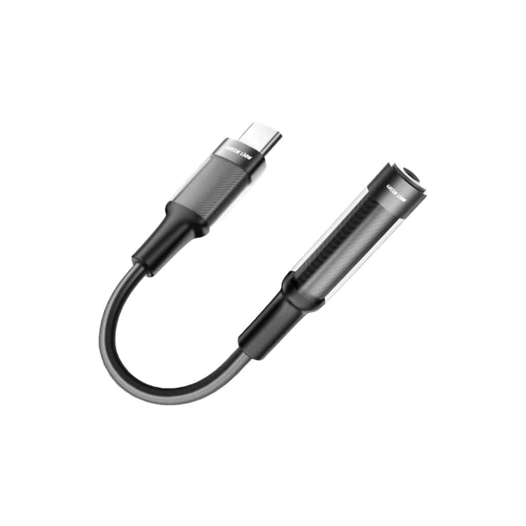 تبدیل هدفون تایپ سی به جک 3.5 گرین Green Earphone Adapter USB-C TO 3.5 Audio Jack