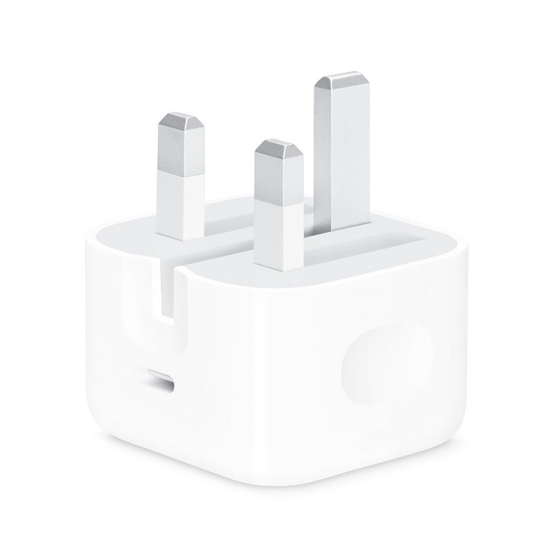 آداپتور 20W سه پین تایپ C اورجینال اپل 20W USB-C Power Adapter (گارانتی ۱۸ ماهه)