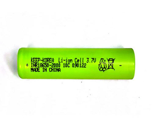 18650 کیپ 2000mah 10c