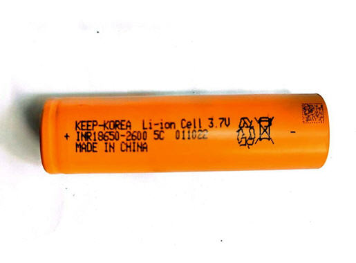 18650 کیپ 2600 5c