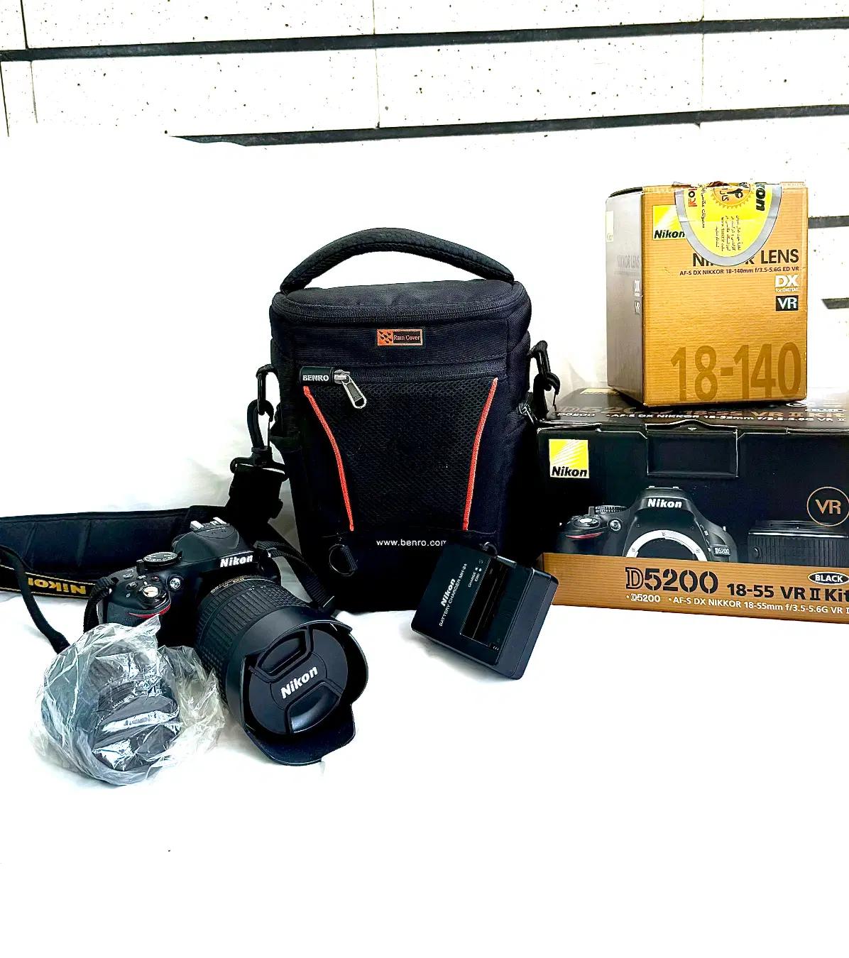 پکیج کامل Nikon D5200