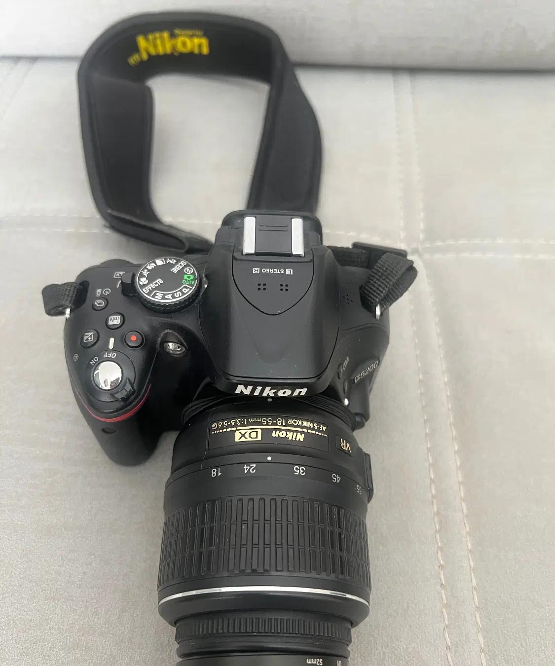مجموعه کامل دوربین Nikon D5200