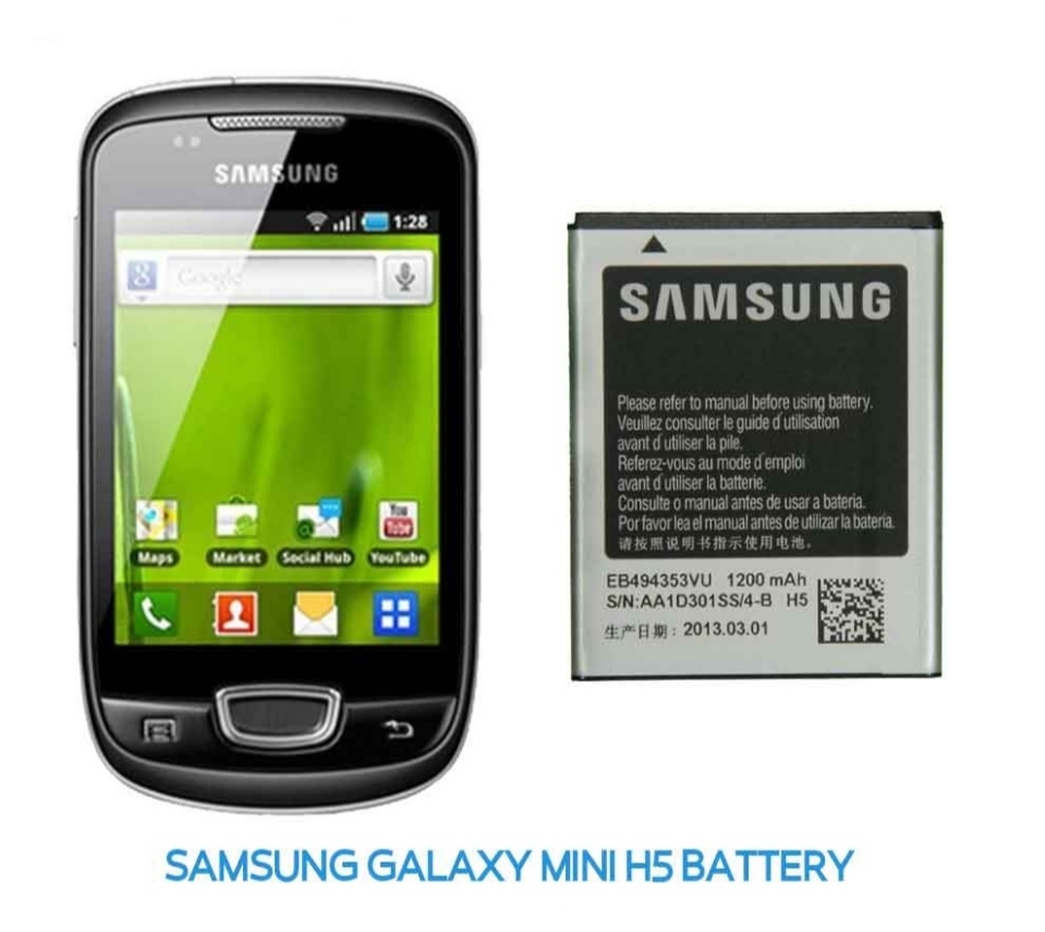 باتری موبایل اصلیS5300/S5570سامسونگ Samsung Galaxy S5300 Original Battery